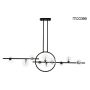 Kinghome Moosee Alure Line Twin MSE010100347 lampa sufitowa 11x5W|1x17W/G9|LED 3000K IP20