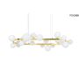 King Home ALURE MSE1501100605/MILK lampa wisząca 20x5W/G9   