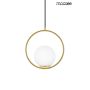 Kinghome Moosee Aurelia MSE010100299 lampa wisząca 1x250V/E14 IP20