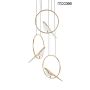 Kinghome Moosee Bird Disc MSE010100294 lampa wisząca 1x24W/LED IP20