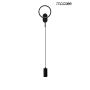 Kinghome Moosee Como MSE010100344 kinkiet 1x9W/LED|E27 IP20
