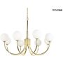 King Home GRACIA MSE1501100581 żyrandol 17W/LED 1360lm 3000K 