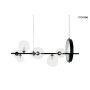 King Home MOOSEE ALURE LINE MSE010100285 lampa wisząca 7x5W/G9 3000K IP20