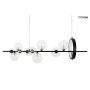 King Home MOOSEE ALURE LINE MSE010100286 lampa wisząca 10x5W/G9 3000K IP20
