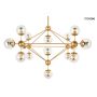 King Home MOOSEE ASTRIFERO MSE010100180 lampa wisząca 15x40W/E27  IP20