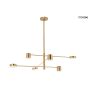 King Home MOOSEE PIAZETTA MSE010100124 lampa wisząca 6x6W/LED 3000K IP20