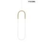 King Home MOOSEE PUZO L MSE010100253 lampa wisząca 1x10W/LED 3000K IP20