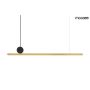 King Home MOOSEE WAND MSE010100133 lampa wisząca 1x28W/LED 3000K IP20