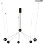 King Home OCTO MSE1501100492 lampa wisząca 17W/LED 1360lm 3000K 