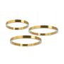 Kinghome Ring MSE0000406060 lampa wisząca 3x1x25W|2x38W/LED 3000K IP20