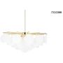 King Home SUONO MSE1501100567 lampa wisząca 6x40w/E14   