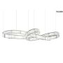 King Home WAVE MSE1501100199 lampa wisząca 75W/LED 6000lm 3000K 