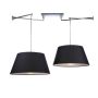 AZzardo NATALIA AZ1923+AZ2590 lampa wisząca 2x60W/E27