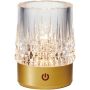 Zuma Line CRYSTAL NHTD-N08-G lampka stołowa 1x1W/LED 110lm 3000k 