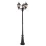 Elstead Lighting NORFOLK NR8 BLK latarnia 3x100W/E27 