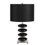 Elstead Lighting ONYX ONYX/TL BLK  Lampa Stołowa 1x60W/E27