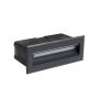Italux Erba ONFL-0352-4K lampa schodowa do zabudowy 1x5W/LED 4000K IP65