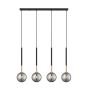 ZumaLine ARCTURUS P0574-04D-SDFZ lampa wisząca 4x4W/G9 IP20