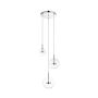ZumaLine ENCELADUS P0428-03L-F4AC lampa wisząca 3x5W/LED 3000K IP20 1500lm