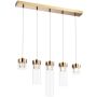 Zuma Line GEM P0389-05E-F7AC lampa wisząca 5x28W/G9   