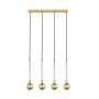 ZumaLine MIDA P0583-04A-2GHF lampa wisząca 1x6W/G9 IP20