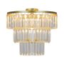 ZumaLine TIFANNY P17127-4-GD plafon sufitowy 4x40W/E14 IP20