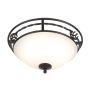 Elstead Lighting PEMBROKE PB/F/A BLACK plafon sufitowy 2x60W/E27 
