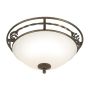 Elstead Lighting PEMBROKE PB/F/A BLK/GOLD plafon sufitowy 2x60W/E27 