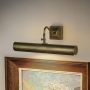 Elstead Lighting PICTURE LIGHTS PL1/20 BLK/GOLD kinkiet 2x40W/E14 