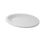 Light Prestige Alune LP-3009/1C WH oval plafon sufitowy 1x48W/LED 5968lm 3000K-6000K IP20