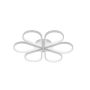 Light Prestige Velva LP-8432/1C WH plafon sufitowy 1x45W/LED 5555lm 3000K-6000K IP20