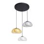 Italux Ainale PND-54637-3-BK-SG lampa wisząca 3x7W/G9 IP20
