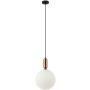 Italux Aldeva PND-02340-1L-BRO lampa wisząca 1x40W/E27 IP20