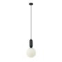 Italux Aldeva PND-02340-1M-BK lampa wisząca 1x40W/E27 IP20