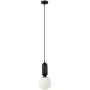 Italux Aldeva PND-02340-1S-BK lampa wisząca 1x40W/E27 IP20