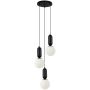 Italux Aldeva PND-02340-3S-BK lampa wisząca 3x40W/E27 IP20