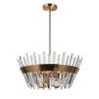 Italux Altoya PND-22450-5A-HBR lampa sufitowa 5x40W/E14 IP20 