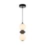 Italux Balos PND-94921-2A-BK lampa wisząca 1x10W/LED 1250lm 3000K IP20