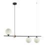 Italux Barletta PND-76540-3-BK lampa wisząca 3x25W/G9 IP20