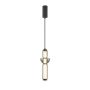 Italux Bruni PND-27372-1-19W-BK lampa wisząca 1x19W/LED 3000K IP20