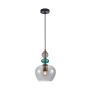 Italux Busco PND-30263-1A-BRO-SG lampa wisząca 1x40W/E27 IP20