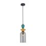 Italux Busco PND-30263-1C-BRO-SG lampa wisząca 1x40W/E27 IP20