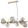 Italux Canello PND-406007-10-HBR lampa wisząca 10x5W/G9 IP20 