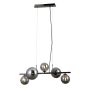 Italux Canello PND-406007-5A-BCR lampa wisząca 5x5W/G9 IP20