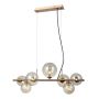 Italux Canello PND-406007-7-HBR lampa wisząca 7x5W/G9 IP20 