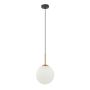Italux Deore PND-5578-1S-BRO-BK lampa wisząca 1x40W/E27 IP20