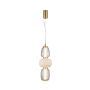 Italux Eris PND-98374-28W-GD lampa wisząca 1x28W/LED 3000K IP20