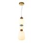 Italux Evans PND-94981V-3A-GD lampa wisząca 1x19W/LED 2200lm 3000K IP20