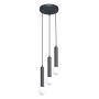 Italux Filano PND-33574-3-BK lampa wisząca 3x5W/G9 IP20