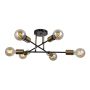 Italux Formio PND-4052-6-BL-HBR lampa wisząca 6x40W/E27 IP20 